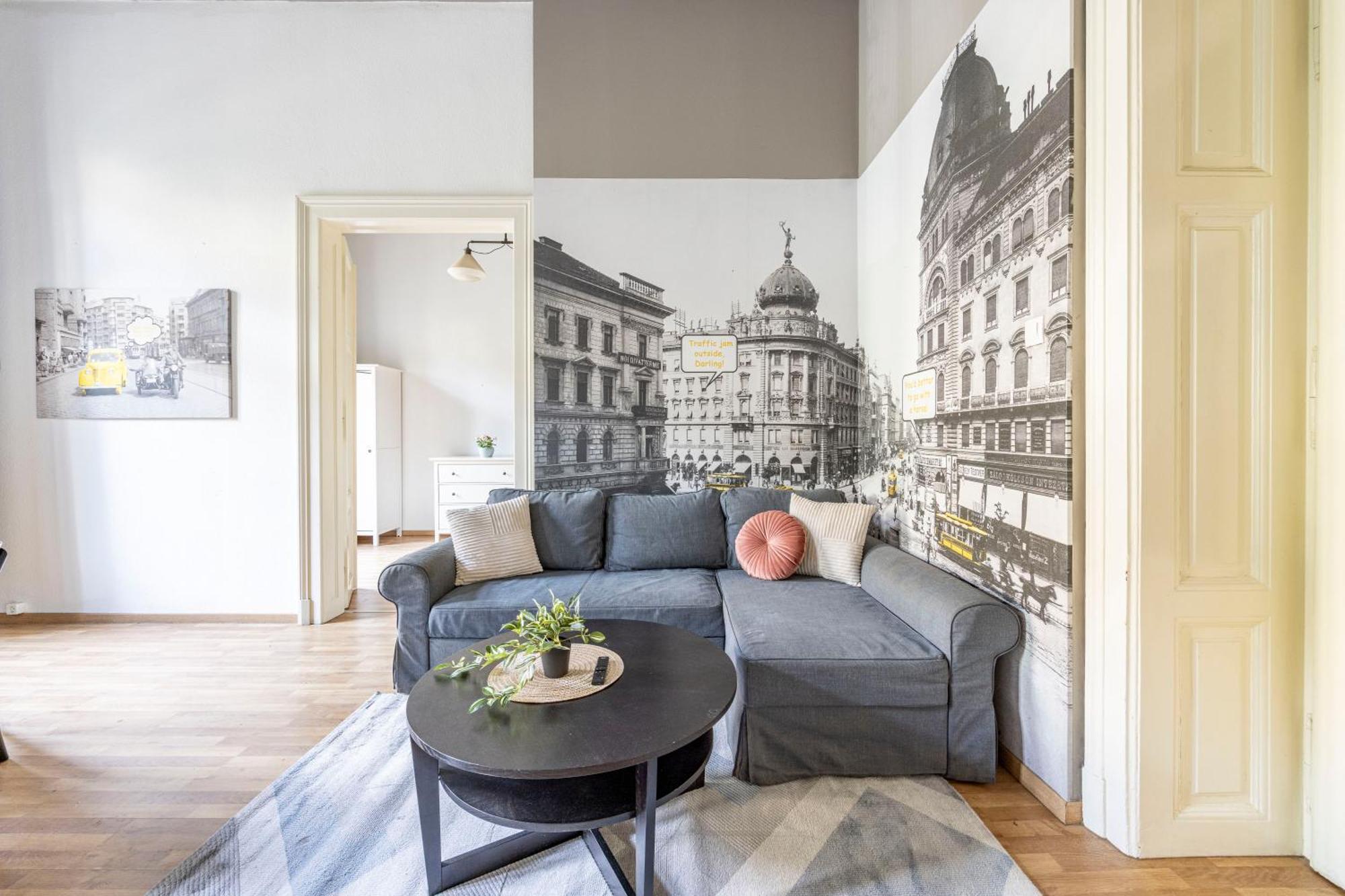 Cozy & Nostalgic Budapest Style Apartment In The Center Buitenkant foto
